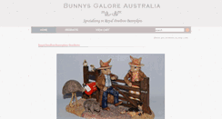 Desktop Screenshot of bunnysgalore.com.au