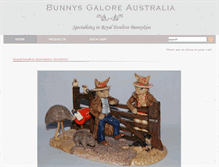 Tablet Screenshot of bunnysgalore.com.au
